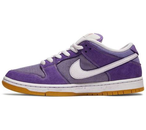 Nike SB Dunk Low Pro ISO Orange Label Unbleached Pack Lilac 